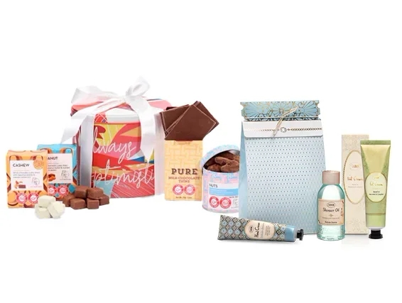 A pampering gift for women combined with chocolate