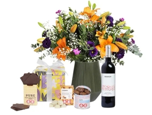 An orange Dream, Chocolate & Wine
