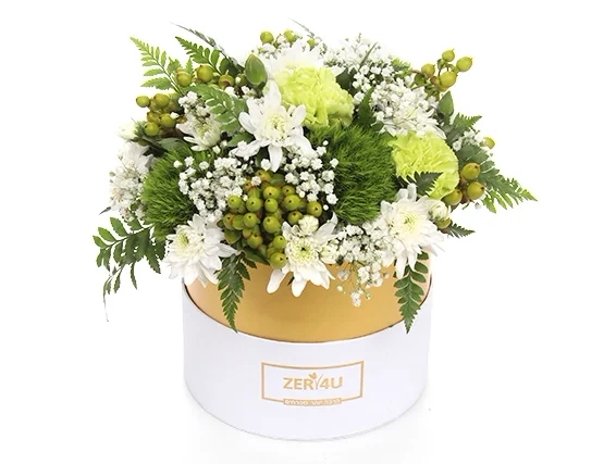 White flower arrangement