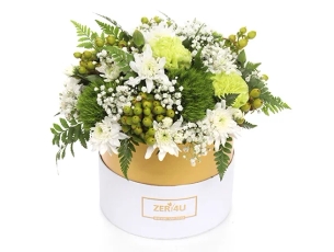 White flower arrangement