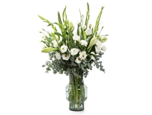 White Forest tall Bouquet