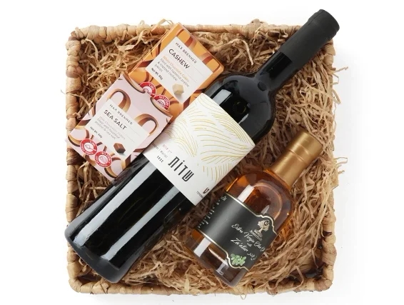 Guy Gift Wrap : Red wine, chocolate & olive oil