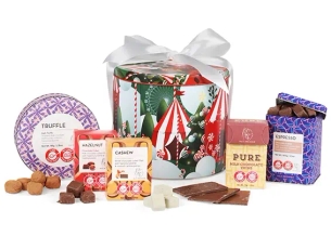 Merry Christmas gift chocolate box