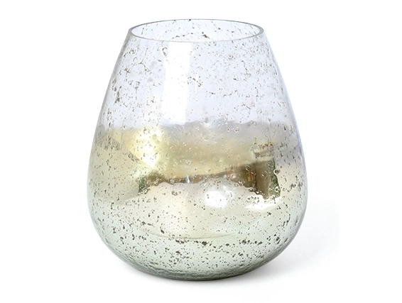 Silver stone vase Mdium size