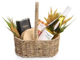 White wine & olive oil & honey box  & chocolate
