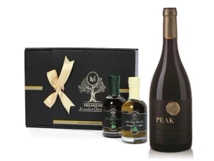 Boutique Olive Oil Peak from the Psagot Winery.